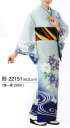 東京ゆかた・踊り衣装・着物・22151・きぬずれ踊衣装　一越絵羽　形印（仕立上）